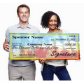 Premium Oversized Check (24"x48")